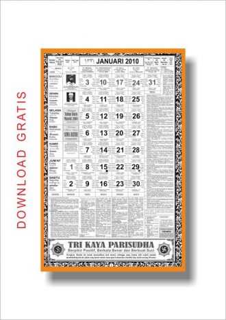 Kalender Hindu 2011 (12 bulan)
